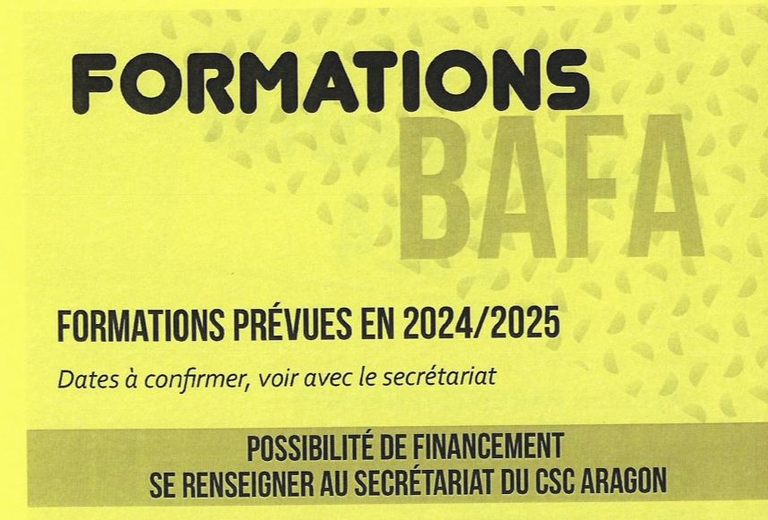 2024 2025 FormationsBAFA